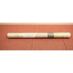 Tempaper Distressed Leaf Self-Adhesive Removable Wallpaper Pearl